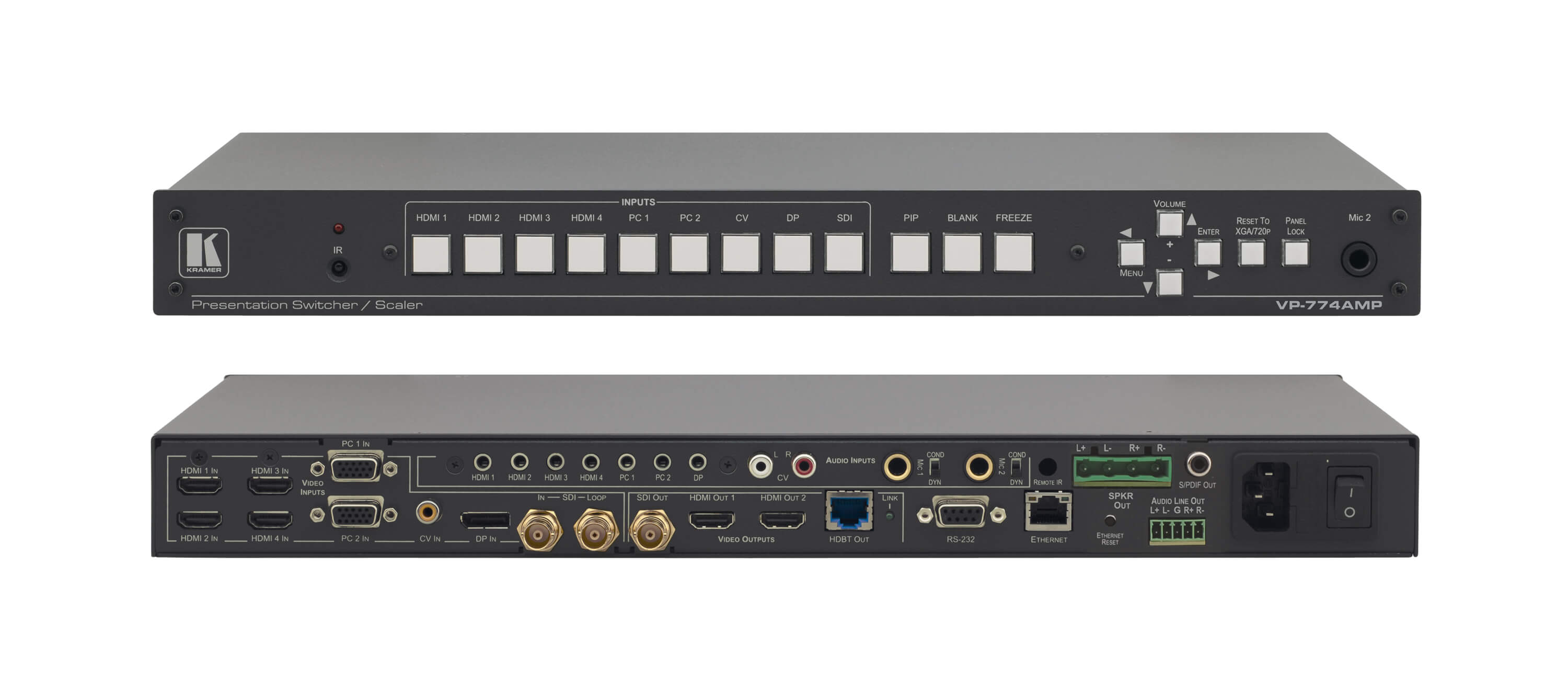 Kramer VP-774A 9-Input Presentation Switcher